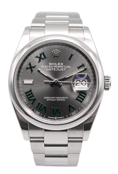 rolex wall clock wimbledon|Rolex datejust Wimbledon 36mm.